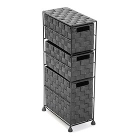 Meuble d'Appoint Versa 19487081 Gris polypropylène (28 x 57 x 15
