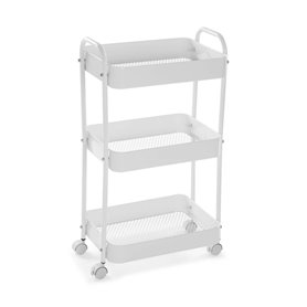 Chariot de Cuisine Versa Blanc 30 x 76 x 46 cm Fer