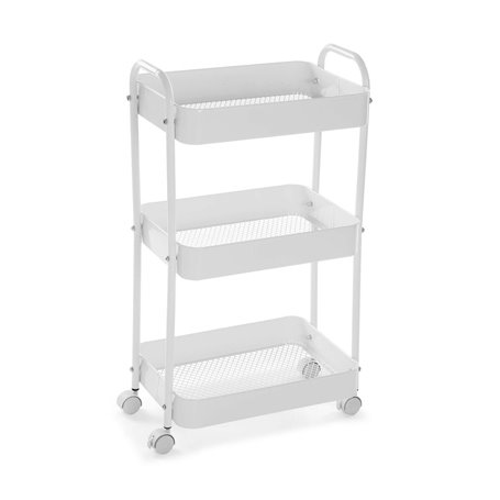 Chariot de Cuisine Versa Blanc 30 x 76 x 46 cm Fer