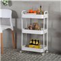 Chariot de Cuisine Versa Blanc 30 x 76 x 46 cm Fer