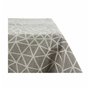 Nappe Jacquard Antitaches Abstrait 140 x 180 cm Gris (8 Unités)