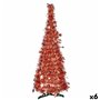 Sapin de Noël Bronze guirlande 38 x 38 x 150 cm (6 Unités)