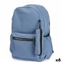 Cartable Bleu 37 x 50 x 7 cm (6 Unités)