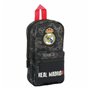 Plumier sac à dos Real Madrid C.F. Noir Sportif 12 x 23 x 5 cm