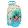Cartable à roulettes Vaiana Bleu Beige 33 x 42 x 14 cm