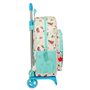 Cartable à roulettes Vaiana Bleu Beige 33 x 42 x 14 cm