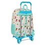 Cartable à roulettes Vaiana Bleu Beige 33 x 42 x 14 cm