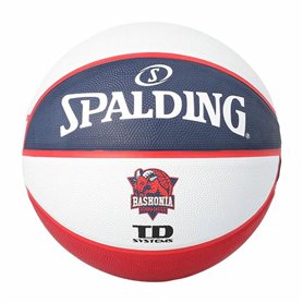 Ballon de basket Spalding Baskonia Vitoria Rouge 7