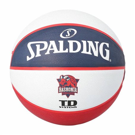 Ballon de basket Spalding Baskonia Vitoria Rouge 7