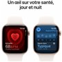 Montre intelligente Apple Rose Or 46 mm