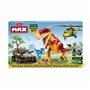 Jeu de construction + figurines Zuru Max Dino 33 x 48