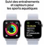 Montre intelligente Apple Watch Series 10 Bleu Argenté