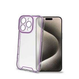 Protection pour téléphone portable Celly IPHONE 16 PRO Transparent