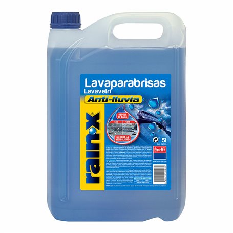 Liquide lave-parebrise Rainx 5 L