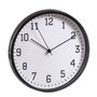 Horloge Murale Caison Noir Ø 22 cm