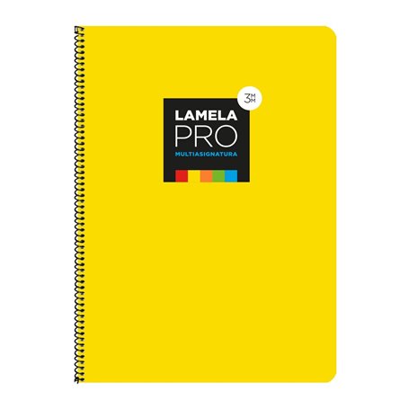 Cahier Lamela Jaune A4 5 Unités