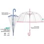 Parapluie Perletti Transparent Microfibre Ø 89 cm Avec bordure