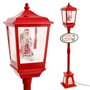 Décorations de Noël Rouge Multicouleur Bois Résine Noël 135 cm