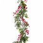 Guirlande de Noël Rouge Vert Plastique 150 x 8 x 8 cm