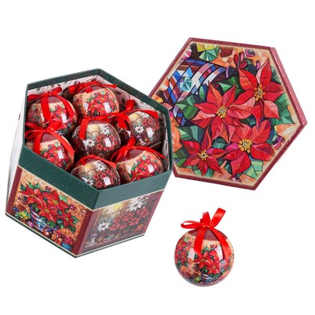 Boules de Noël Multicouleur Polyfoam Ø 7