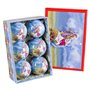 Boules de Noël Multicouleur Polyfoam Naissance/Crèche Ø 7