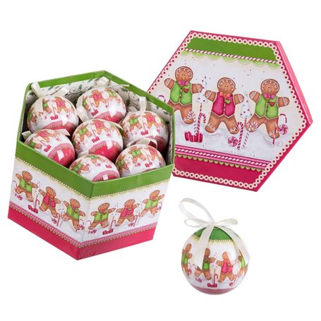 Boules de Noël Multicouleur Polyfoam Ø 7