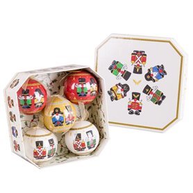 Boules de Noël Multicouleur Polyfoam Soldat Ø 7