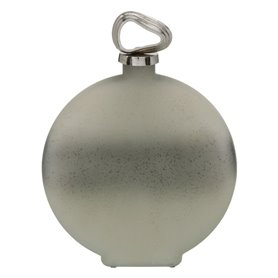 Bouteille Gris Argenté Aluminium Verre 30 x 7 x 39 cm Décorative