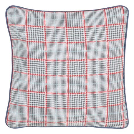 Coussin Noir Rouge 45 x 10 x 45 cm