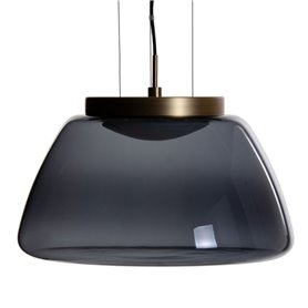 Suspension Noir Doré 20 W