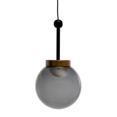 Suspension Noir Doré 5 W