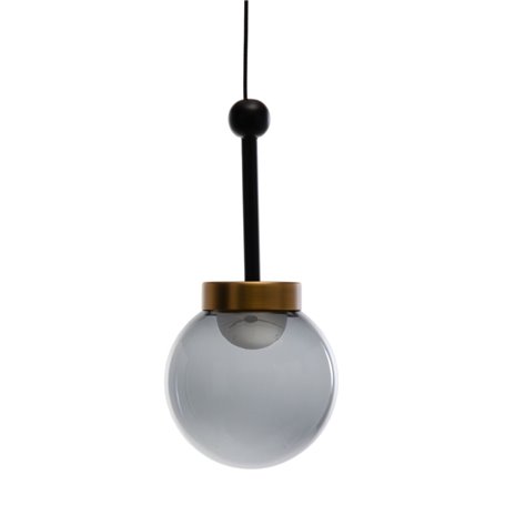 Suspension Noir Doré 5 W