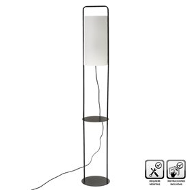 Lampe de bureau Noir Métal 60 W 220-240 V 22 x 22 x 150 cm