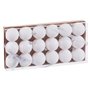 Boules de Noël Blanc Plastique Ø 6 cm (18 Unités)