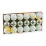 Boules de Noël Vert Plastique Ø 5 cm (18 Unités)