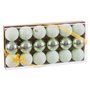 Boules de Noël Vert Plastique Ø 6 cm (18 Unités)