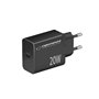 Chargeur mural Esperanza EZC104K Noir