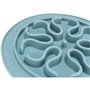 Gamelle à Alimentation Lente pour Animaux de Compagnie Trixie TX-25035 Bleu Gris Silicone