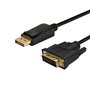 Adaptateur DisplayPort vers DVI Savio CL-122 Noir 3 m