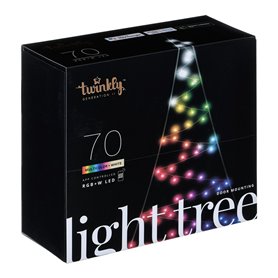 Sapin de Noël Twinkly TWWT050SPP-BEU Multicouleur Noël Plastique