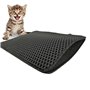 Tapis de Litière pour Chat Diamentiq                                 Noir EVA (1 Pièce)