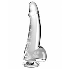 Dildo Pipedream King Cock Clear TPE