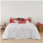 Housse de Couette Muaré Laponia Blanc 260 x 240 cm Lit king size