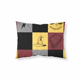 Taie d'oreiller Harry Potter Hogwarts Multicouleur 50x80cm