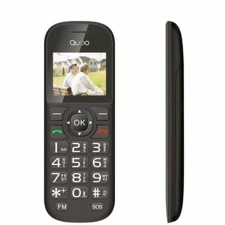 Téléphone portable pour personnes âgées Qubo D-1803BK 1