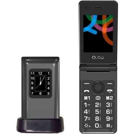 Téléphone portable pour personnes âgées Qubo X-28BKC 2