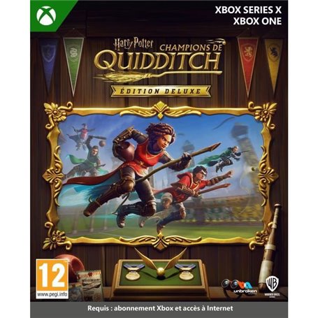 Harry Potter : Champions de Quidditch - Jeu Xbox Series X - Edition Deluxe