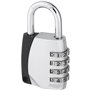 Cadenas a combinaison - ABUS - 155/40 B/DFNLI - Anse acier - Code numérique a trois chiffres personnalisable