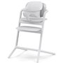 CYBEX - Chaise haute évolutive - Pack 3 en 1 -  LEMO 2 - Blanc - Réglable en hauteur et en profondeur - Set bébé inclus