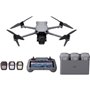 Drone - DJI - Air 3S Fly More Combo (- DJI - RC 2) - Double Caméra CMOS 1 et Télécam 70mm - 14 Stops de Plage Dynamique - RTH In